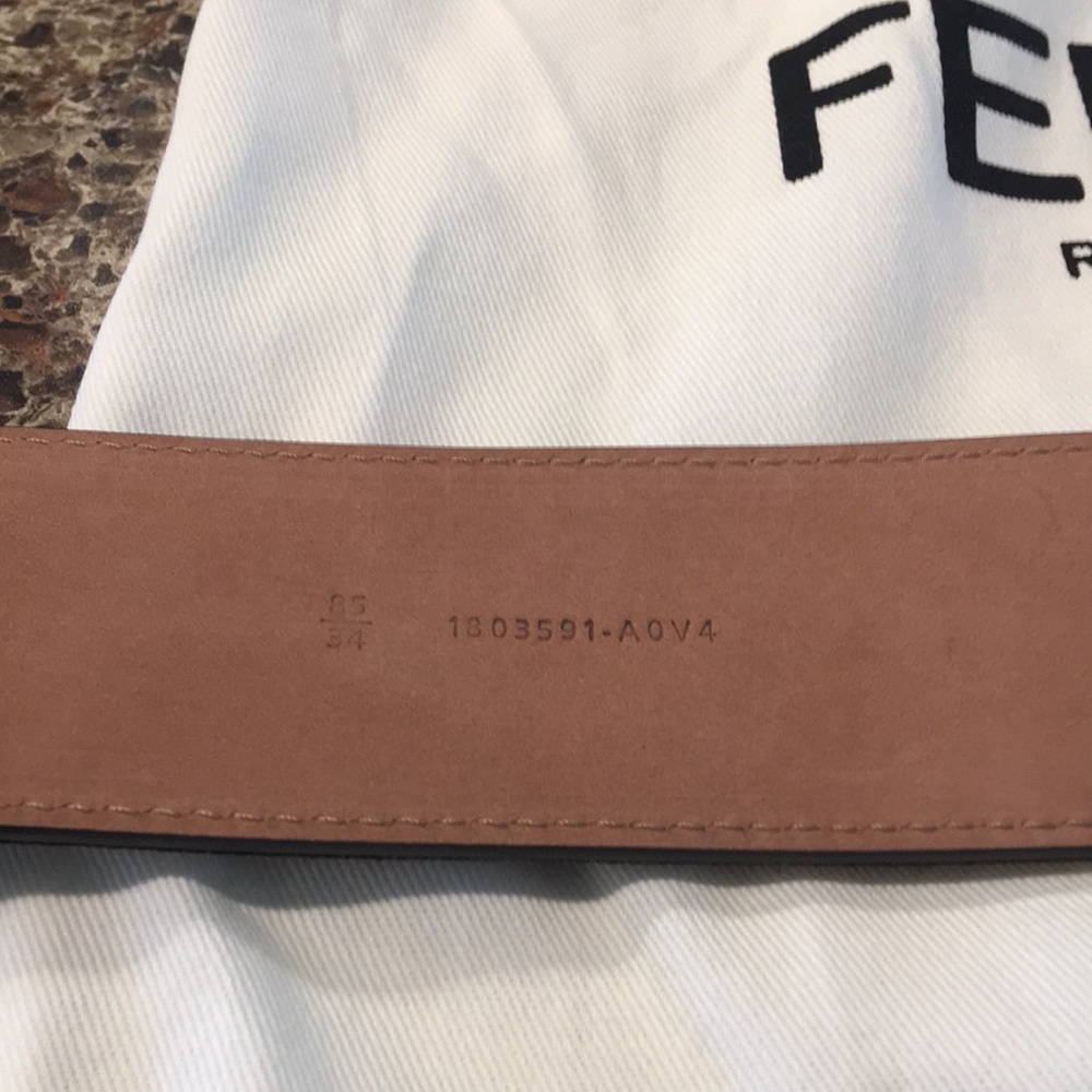 NWT Fendi Multi color fabric belt - Picture 4 of 7
